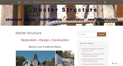 Desktop Screenshot of doctorstructure.com